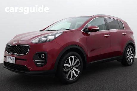 Red 2017 Kia Sportage Wagon SLI (fwd)