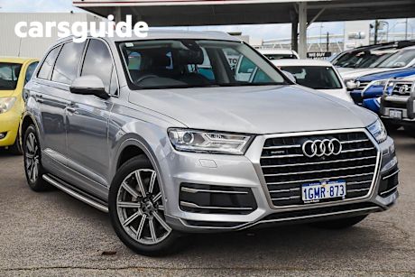 Silver 2018 Audi Q7 Wagon 3.0 TDI Quattro (160KW)