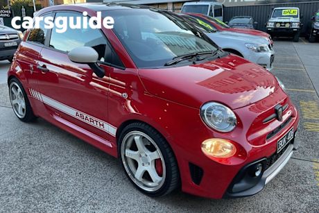 Red 2018 Abarth 595 Hatchback Competizione