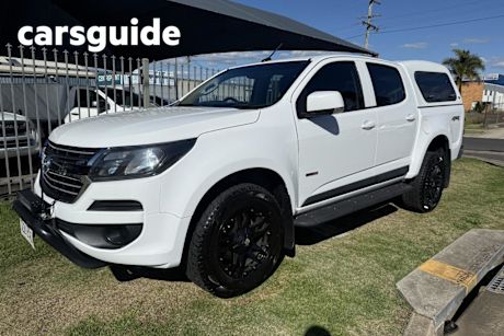 White 2017 Holden Colorado Crew Cab Pickup LS (4X4)