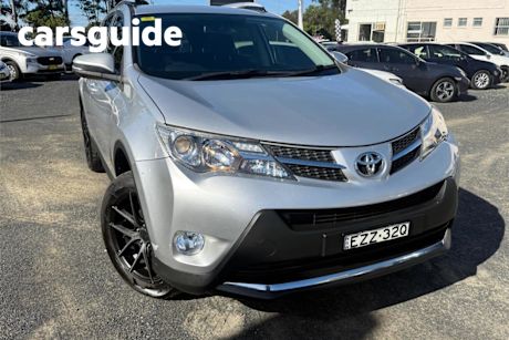 Silver 2013 Toyota RAV4 Wagon GXL (2WD)