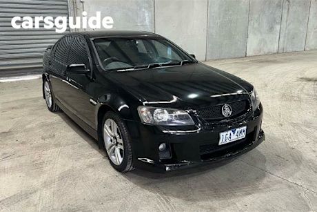 Black 2009 Holden Commodore Sedan SV6