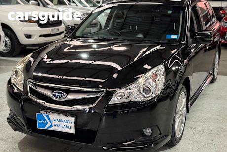 Black 2011 Subaru Liberty Wagon 2.5I Premium