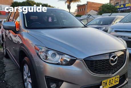Silver 2014 Mazda CX-5 Wagon Maxx Sport (4X4)