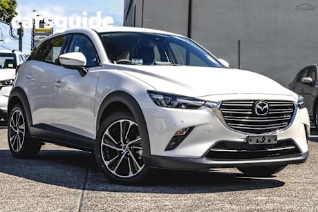 White 2025 Mazda CX-3 Wagon G20 Evolve