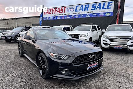 Black 2016 Ford Mustang Coupe Fastback 2.3 Gtdi