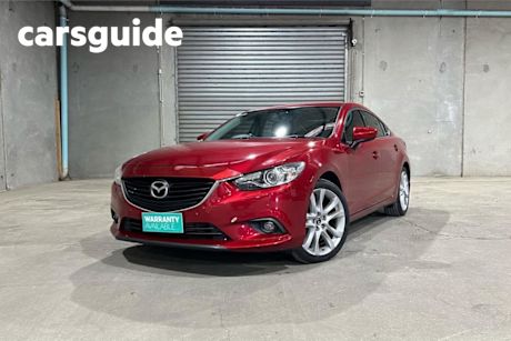 Red 2013 Mazda 6 Sedan GT