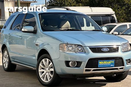 Blue 2010 Ford Territory Wagon Ghia (4X4)