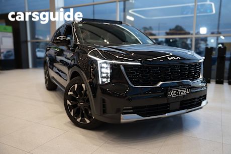 Black 2025 Kia Sorento Wagon GT-Line 7 Seat