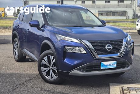 Blue 2023 Nissan X-Trail Wagon ST-L (4WD) 7 Seat