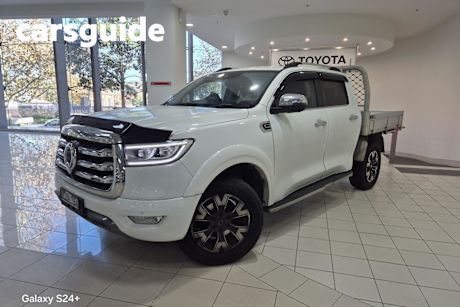 White 2023 GWM UTE Dual Cab Utility Cannon (4X4)