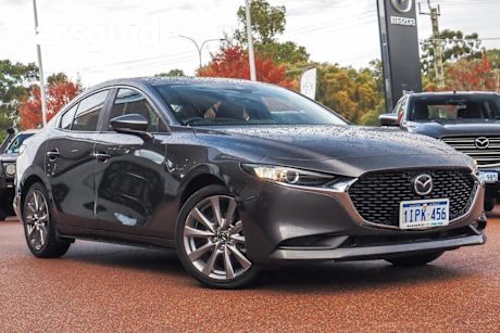 Grey 2020 Mazda 3 Sedan G20 Evolve