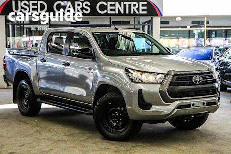 Silver 2020 Toyota Hilux Double Cab Pick Up SR (4X4)