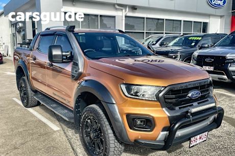 Orange 2020 Ford Ranger Double Cab Pick Up Wildtrak 3.2 (4X4)