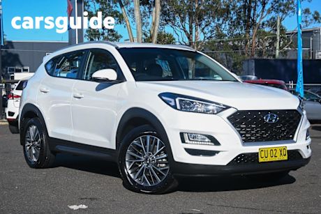 White 2019 Hyundai Tucson Wagon Active X Crdi (awd)