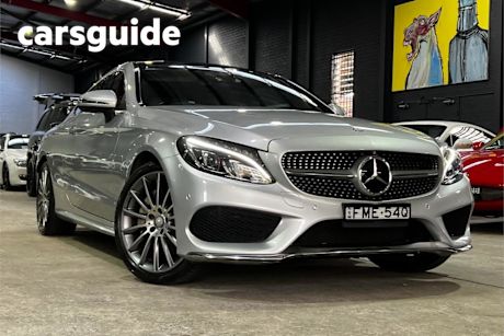 Silver 2016 Mercedes-Benz C300 Coupe