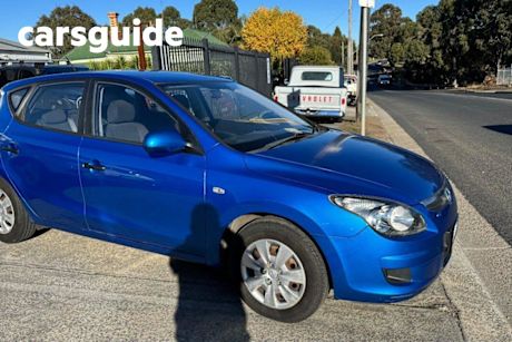 Blue 2010 Hyundai I30 Hatchback SX