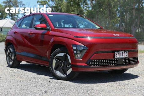 Red 2023 Hyundai Kona Wagon Electric EXT Range