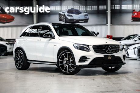 White 2019 Mercedes-Benz GLC43 Wagon