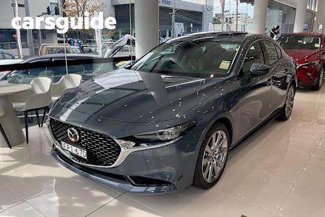 Grey 2024 Mazda 3 Sedan G25 Astina