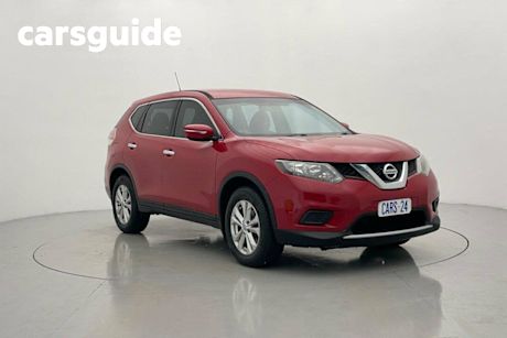 Red 2016 Nissan X-Trail Wagon ST (4X4)