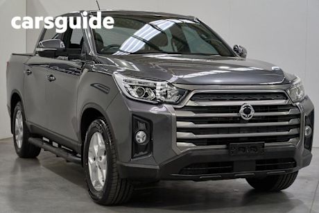 Grey 2022 Ssangyong Musso XLV Crew Cab Pickup ELX