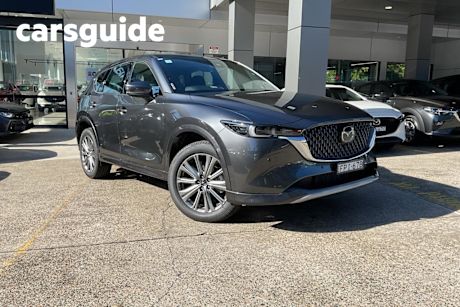 Grey 2025 Mazda CX-5 Wagon G35 Akera Turbo (awd)