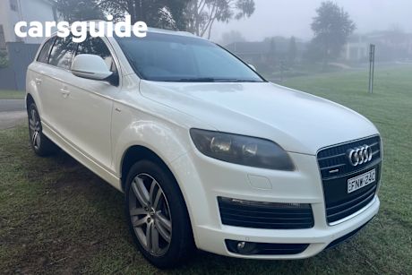 White 2009 Audi Q7 Wagon 3.0 TDI Quattro