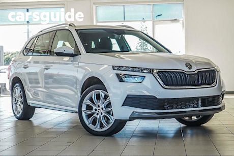 White 2023 Skoda Kamiq Wagon Style 85TSI