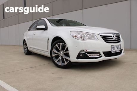 White 2014 Holden Calais Sedan