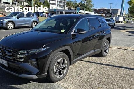 Black 2024 Hyundai Tucson Wagon Elite Hybrid (fwd)