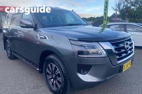 Grey 2024 Nissan Patrol Wagon TI (4X4)