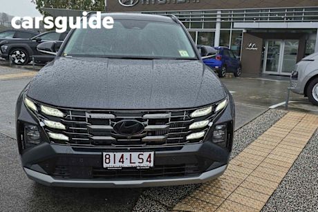 Grey 2024 Hyundai Tucson Wagon Premium (awd)