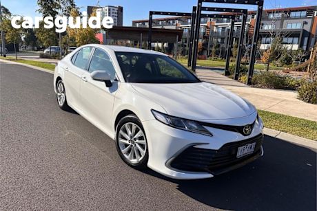 White 2022 Toyota Camry Sedan Ascent