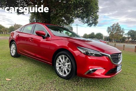 Red 2015 Mazda Mazda6 Sedan