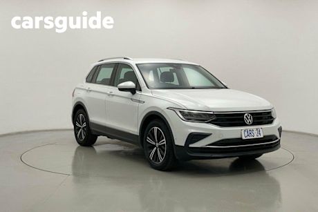 White 2022 Volkswagen Tiguan Wagon 110TSI Life