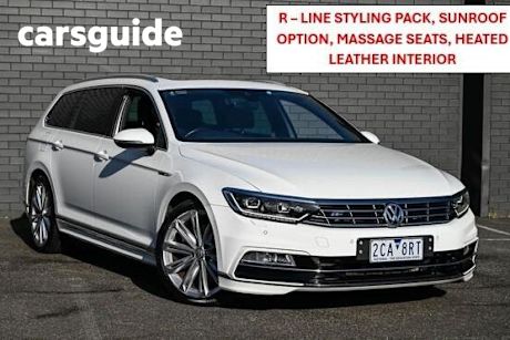 White 2018 Volkswagen Passat Sedan 206TSI R-Line