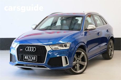 Blue 2015 Audi RS Q3 Wagon