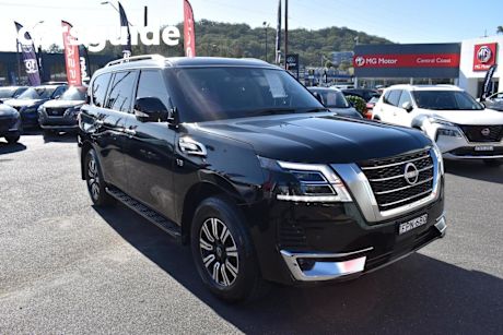 Black 2022 Nissan Patrol Wagon TI-L (4X4)