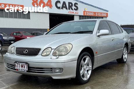 Silver 2004 Lexus GS300 Saloon
