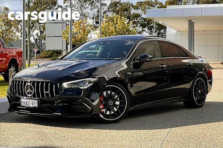 Black 2020 Mercedes-Benz CLA45 Coupe S 4Matic+