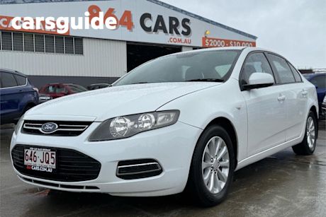 White 2012 Ford Falcon Sedan XT Ecoboost