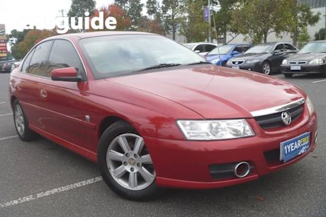 Red 2005 Holden Commodore Sedan Berlina