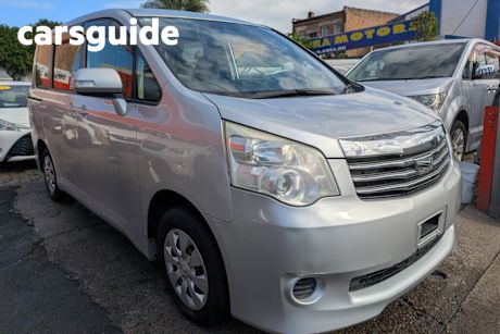 Silver 2012 Toyota Noah Wagon
