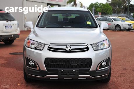 Silver 2014 Holden Captiva Wagon 7 LTZ (4X4)