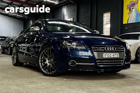 Blue 2011 Audi TT Coupe S 2.0 Tfsi Quattro