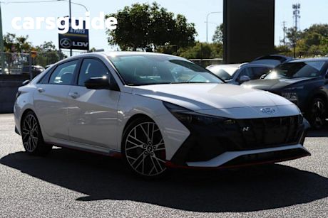 White 2023 Hyundai I30 Sedan N Premium With Sunroof