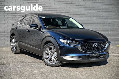 Blue 2020 Mazda CX-30 Wagon G20 Touring Vision (fwd)
