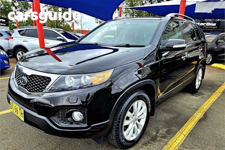 Black 2011 Kia Sorento Wagon Platinum (4X4)