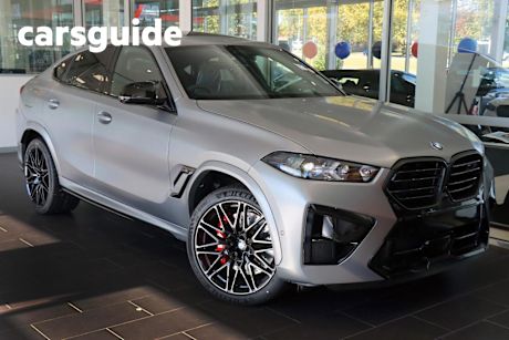 Grey 2025 BMW X6 Coupe M Competition Mhev